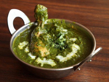 Saag Murg Lasooni