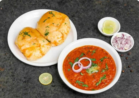 Pav Bhaji(Serves1)