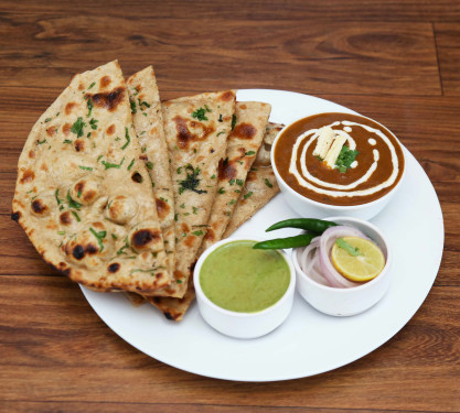 Dal Makhni With 2 Laccha Paratha