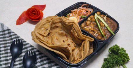 Amritsari Chhole Bread/Jeera Rice Salad