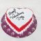 Happy Valentine’s Red Velvet Heart cake