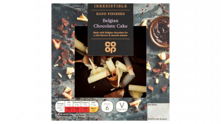 Co Op Onweerstaanbare Met De Hand Afgewerkte Chocoladetaart