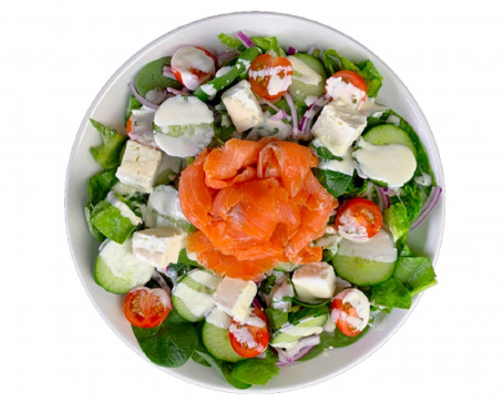 Smoked Salmon And Spinach Salad Gf