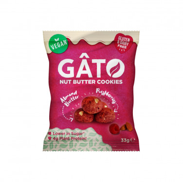 Gato Almond Butter And Raspberry (Gf) (Vg