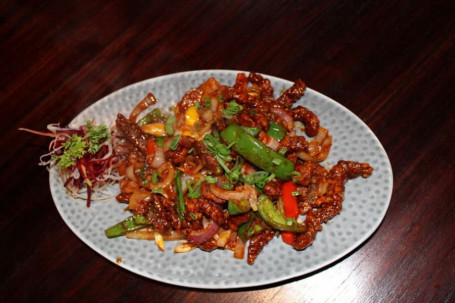 Shredded Lamb Dry Red Chilli