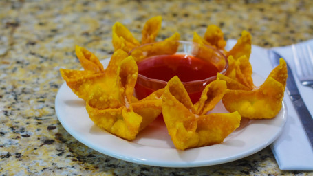 Crab Rangoon (6 Pcs Cheese Inside)