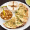 Paneer Paratha 2 Pc With Chole
