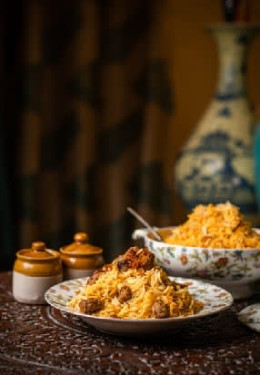 Nutrela Dum Biryani Half Plate