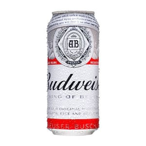 Budweiser American Lager Beer Blikje 473Ml