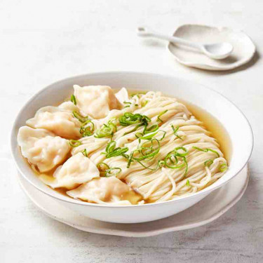 Seafood Dumpling Noodle Soup