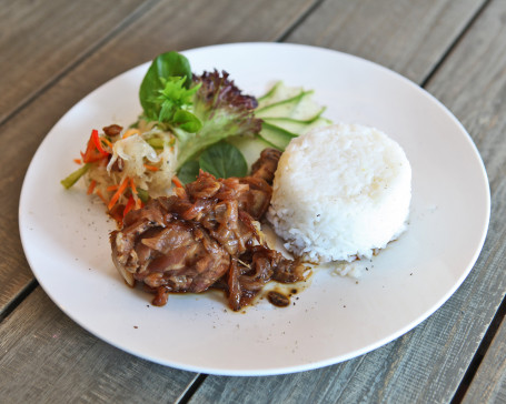 Chicken Adobo With Rice