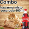 Combo 2 Shawarma Grande+ Coca Cola 600Ml