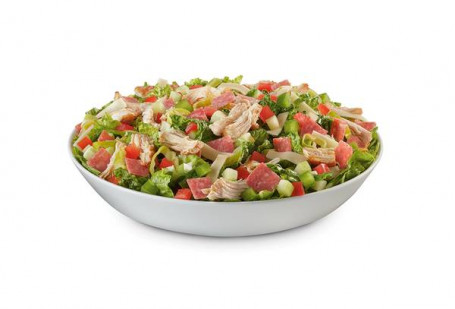 Italiaans Met Pulled Chicken-Borstsalade