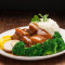 Taiwanese Braised Pork Belly With Rice And Soft Drink