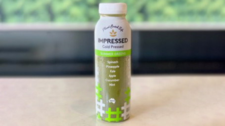 Cold Press Juice (Summer Greens)