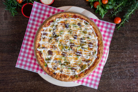 Arabian Pollo Ranch Halal Pizza