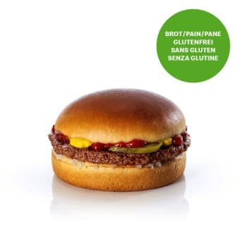 Hamburger Met Glutenvrij Brood