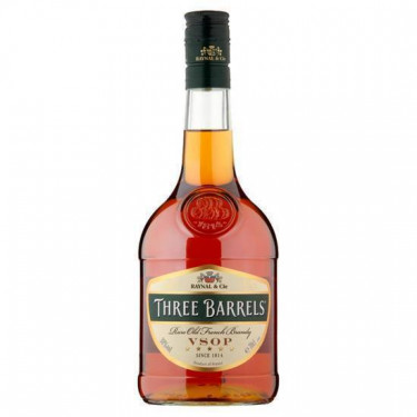 Three Barrels Brandy Original Price