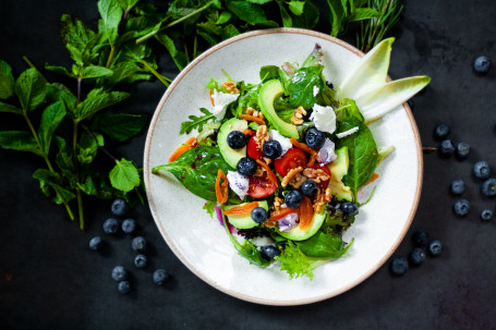 Avocado, Blueberry Goat`s Cheese