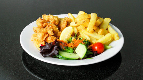 Battered Whole Scampi And Chips