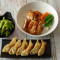 Meal F (Chicken Teriyaki On Rice, Chicken Gyoza 6Pcs And Edamame Beans)