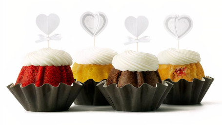 White Hearts Bundtinis Kenmerkend Assortiment