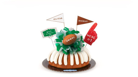 Mvp – Voetbal 10” Versierde Bundt Cake