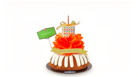 Delicious Wishes 20 Cm Versierde Bundtcake