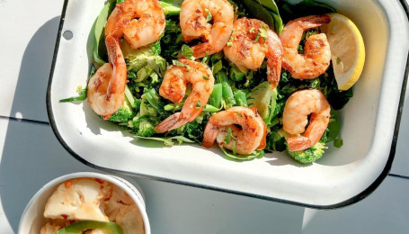 Paleo Shrimp Veggiebox