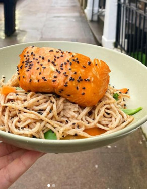 Salmon Soba Noodles