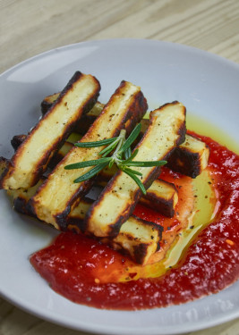 Halloumi Sticks And Chilly Jam