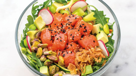 Koning Zalm Poke Salade