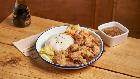 Chicken Popcorn Bento Xián Sū Jī Biàn Dāng