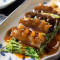 Dà Dōu Jīng Cōng Shāo Hǎi Cān Braised Sea Cucumber With Spring Onion