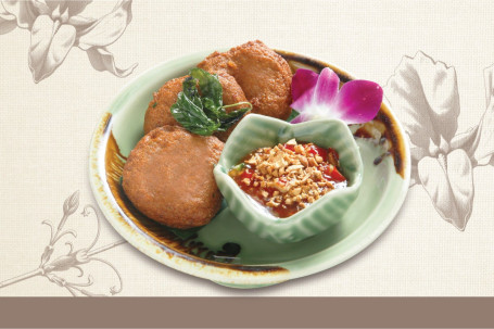 Thai Fish Cakes (3 Pcs Tài Shì Yú Bǐng (3Jiàn