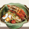 Papaya Salad With Salted Egg Tiger Prawns Xiā Qīng Mù Guā Shā Lǜ