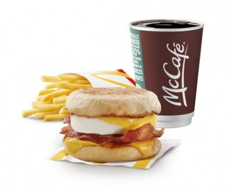 Bacon N Egg Mcmuffin Extra Waardemaaltijd [470,0 Cal]