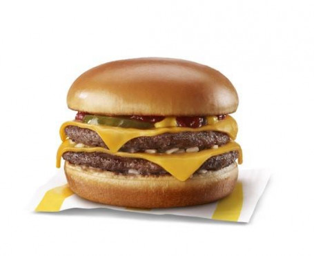 Dubbele Cheeseburger <Onvertaalbaar>[420,0 Cal]</Onvertaalbaar>