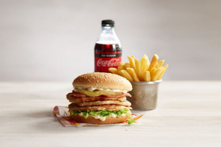Triple Filet Otropo Burger Maaltijd (2450 Kj).