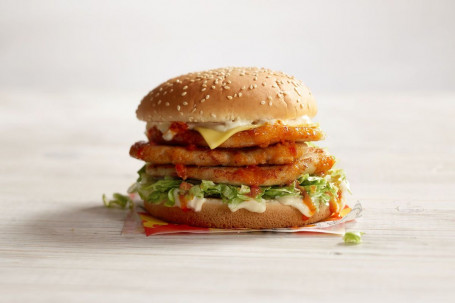 Driedubbele Filet Bondi Burger (3550 Kj).