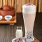 Dòng Yù Xiāng Zhēn Zhū Hóng Chá Ná Tiě Iced Taro Premium Black Tea Latte With Pearls