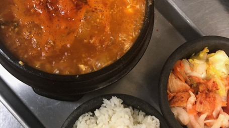 Organic Tofu Kimchi Stew “Sundubu-Jjigae”