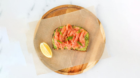 Single Smoked Salmon Toast