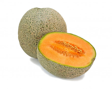 Pre Cut Rockmelon (Half) (500G)