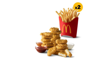 20 St. Kip Mcnuggets 2 Middelgrote Frietjes