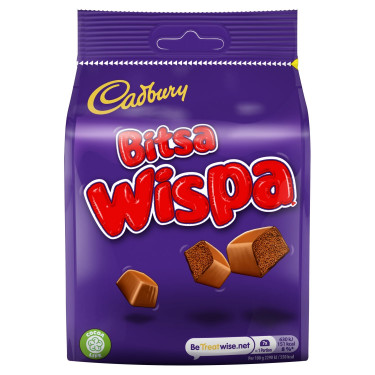 Cadbury Chocolade Bitsa Wispa 110G