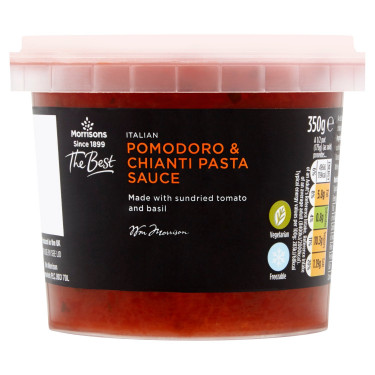 Morrisons The Best Tomaat Chianti Pastasaus 350G