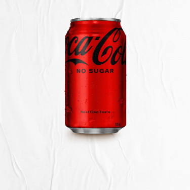 Coca Cola Reg; Geen Suiker 375Ml