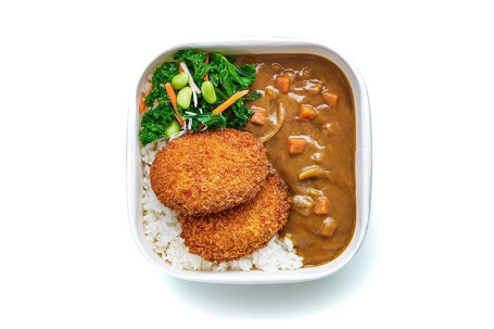 Pumpkin Katsu Curry Bento