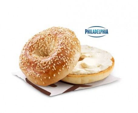 Sesambagel Met/Normaal Roomkaasproduct [380,0 Calorieën]